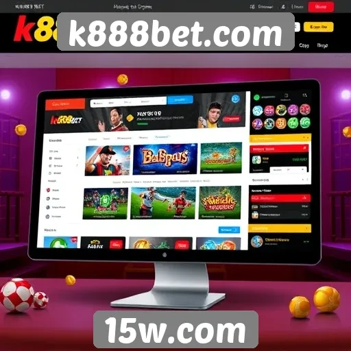 Acessibilidade e design do site k888bet